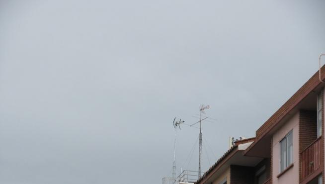 Antenas en la calle de Silvestre Pérez