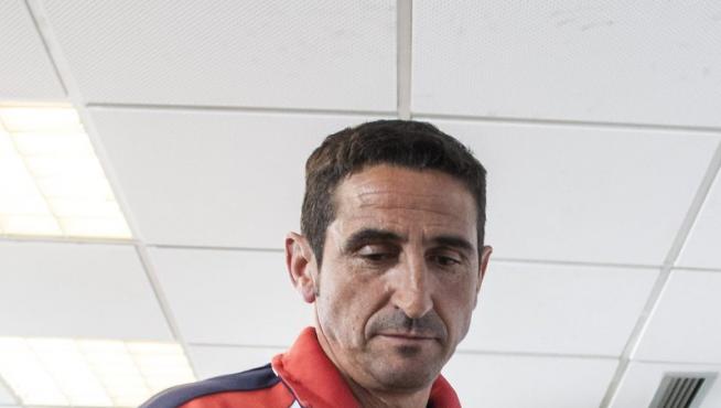 El entrenador del Real Zaragoza Manolo Jiménez
