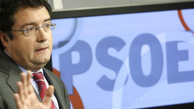 El secretario de Organización del PSOE, Óscar López
