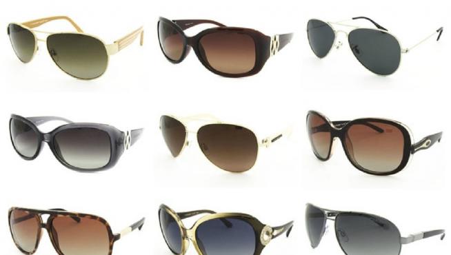 Varios modelos de gafas de sol