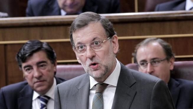Rajoy en la sesión de control al Gobierno