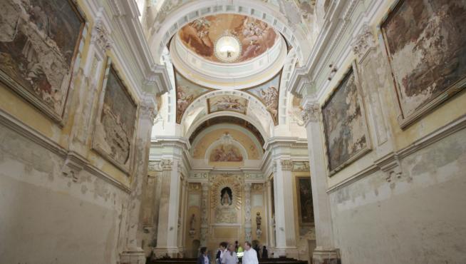Pinturas en el interior de la Cartuja