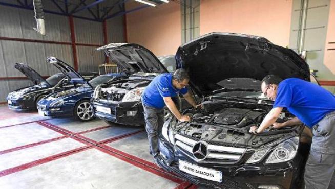Centro Zaragoza colabora en la recuperación de vehículos robados