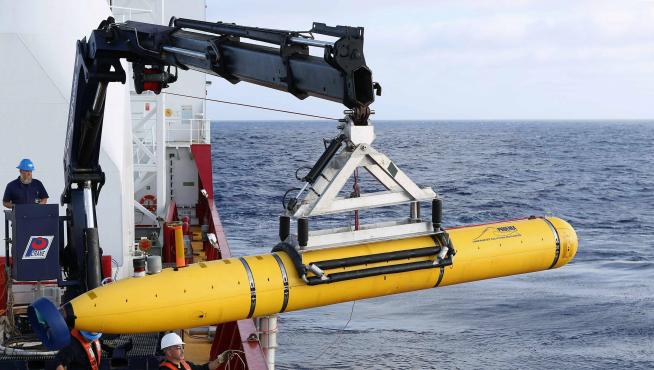 El Bluefin-21 busca en las profundidades del océano