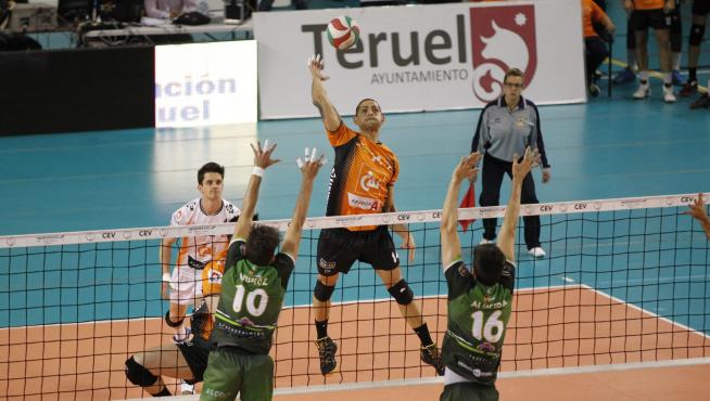 El CAI Voleibol Teruel comenzará la 'Champions' en casa ante el Wegiel polaco