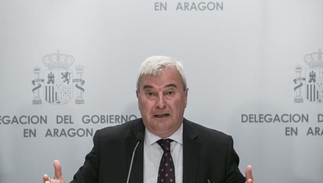 El delegado del Gobierno en Aragón, Gustavo Alcalde