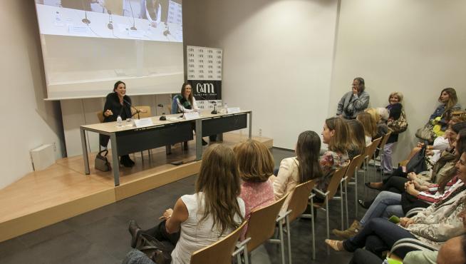 Tamara Falcó, durante la charla