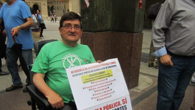 El profesor Antonio Aramayona