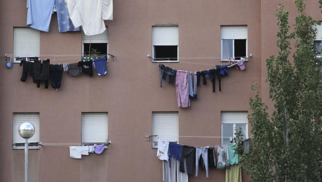 Imagen de archivo de viviendas sociales en Huesca