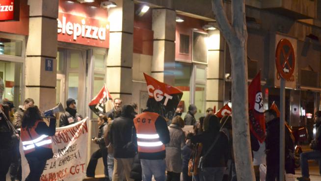 Los trabajadores de Telepizza realizarán paros parciales