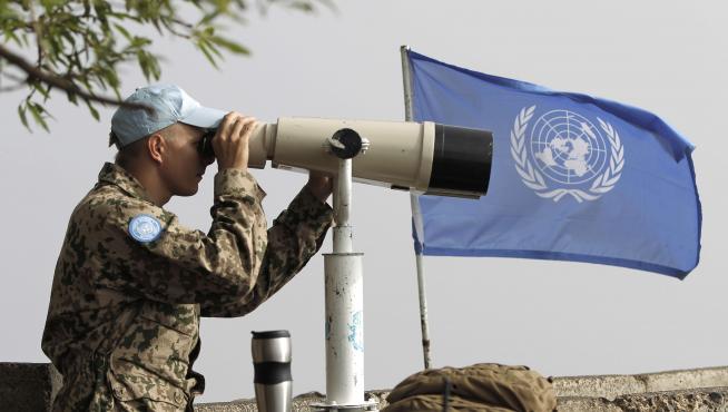 Las tropas de la ONU se mantienen vigilantes en la zona