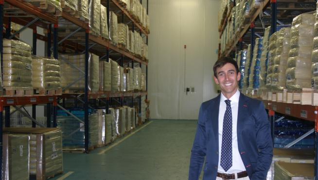 Andrés Maldonado, de Millán Vicente, empresa que exporta quesos a Australia, Japón o Kuwait