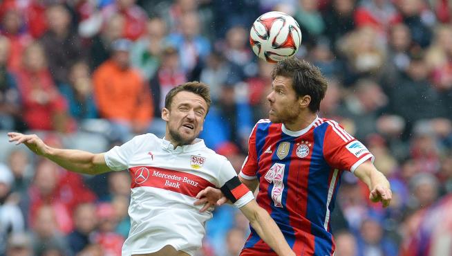 En la victoria del Bayern, Xabi Alonso volvió a tener una presencia importante.