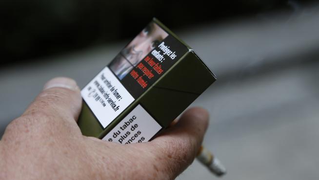 Cajetilla de tabaco en Francia