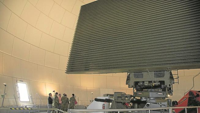 Actuales instalaciones del radar Lanza, convertidas en un referente europeo.
