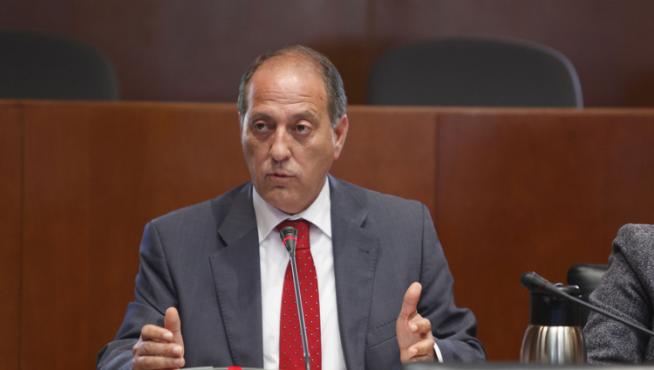 José Ramón Ibáñez, en la Comisión.