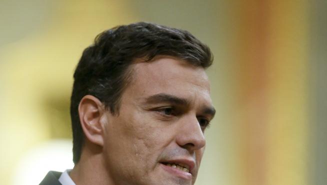 Pedro Sánchez, en el Congreso