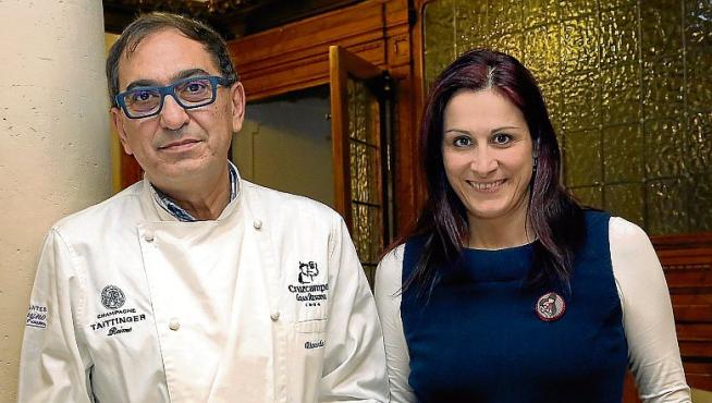 Ricardo Gil y Laura Carrera, impulsores del bimi en Aragón.