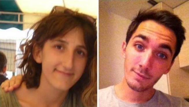 Julien Pérez-Piguet y Sarah Mazerolles, los estudiantes desaparecidos