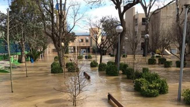 Riada en Zaragoza