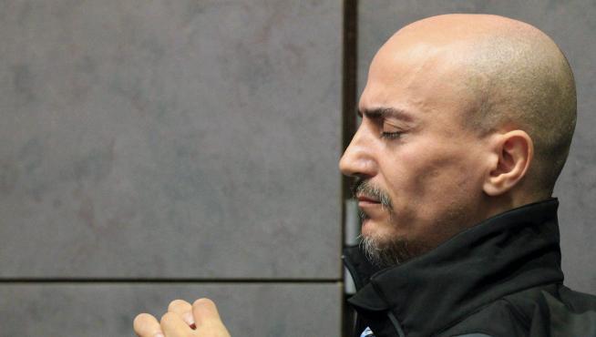 Juan Carlos Aguilar durante el juicio