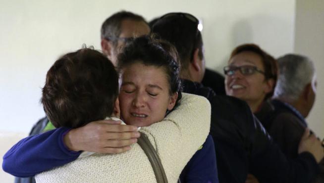 Llegada a Madrid de los primeros españoles evacuados de Nepal
