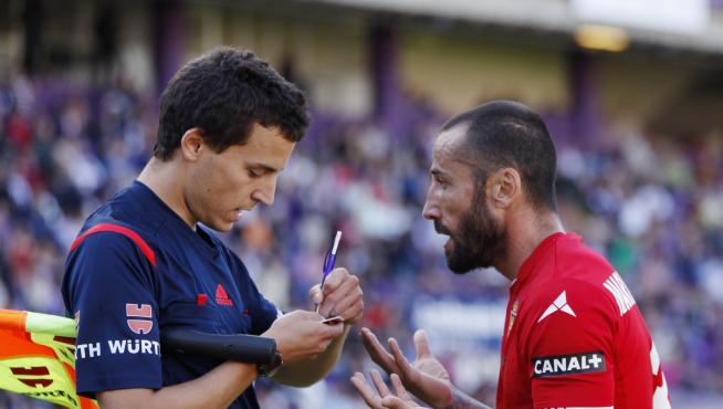 Mario fue sustituido en Valladolid, pero podría jugar el domingo