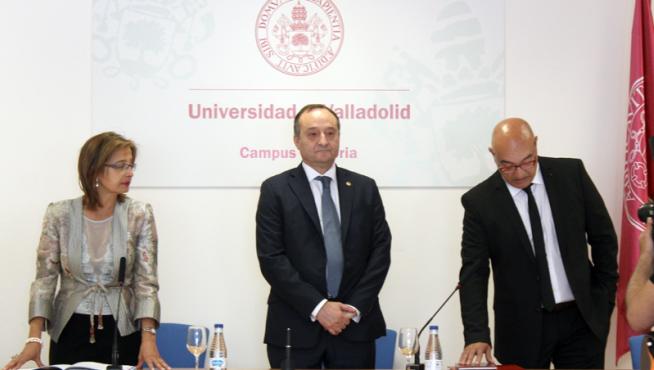 San José ha asistido en el Campus Duques de Soria a la toma de posesión del nuevo decano de la Facultad de Educación, Ricardo de la Fuente.