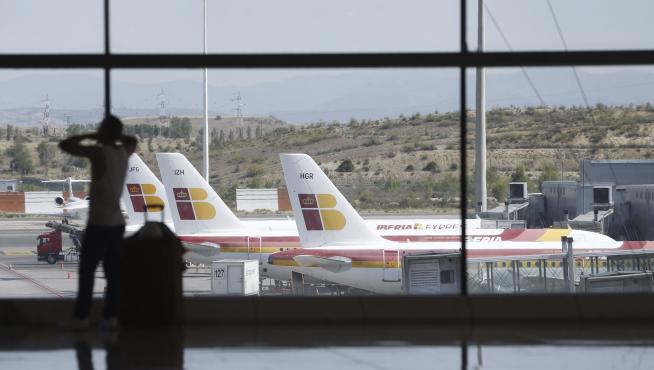 Vista de la T-4 del aeropuerto Adolfo Suárez Madrid-Barajas.
