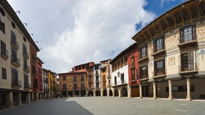 Plaza Mayor de Graus, segundo lugar más votado en el concurso de la Guía Repsol