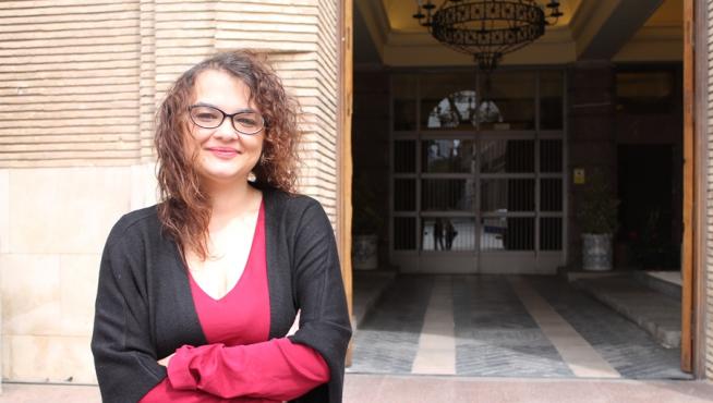 Delia Fondevila, impulsora de la Red aragonesa de ayuda al refugiado.