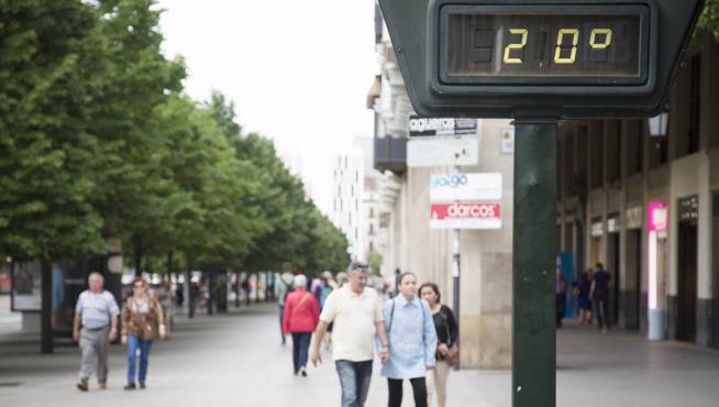 Las temperaturas se mantienen estables en Aragón
