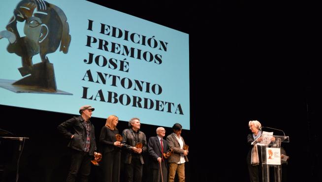 Entrega de los Premios José Antonio Labordeta.