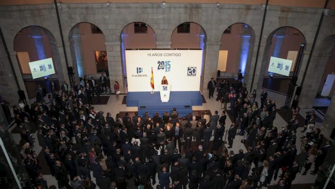 La celebración del XV aniversario de 20minutos tuvo lugar en el patio de la Real Casa de Correos, sede del Gobierno de Madrid.