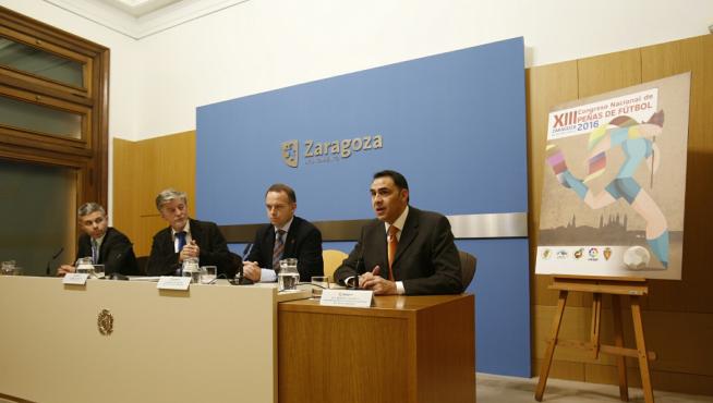 ?Presentación del Congreso Nacional de Federaciones de Peñas de Fútbol de Zaragoza