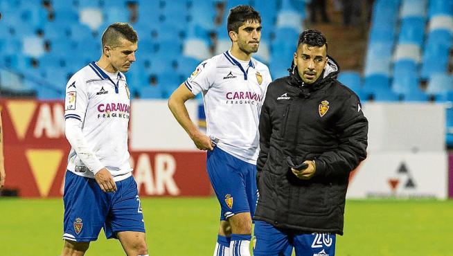 Abraham, el filial Olaortúa y Jorge Díaz, tres jugadores con vitola de suplentes en lo que va de liga.