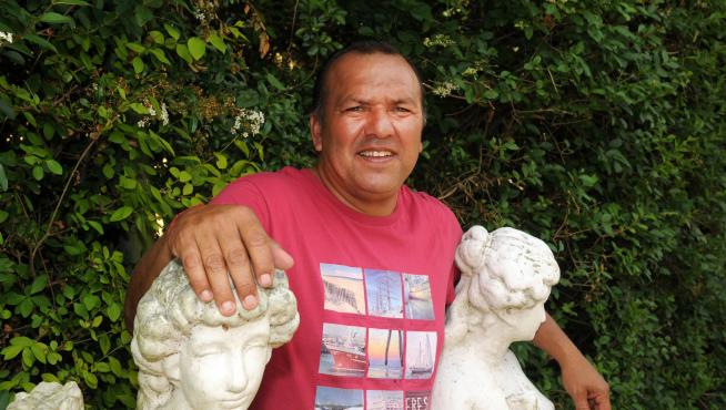 Rubén Sosa posa en Montevideo