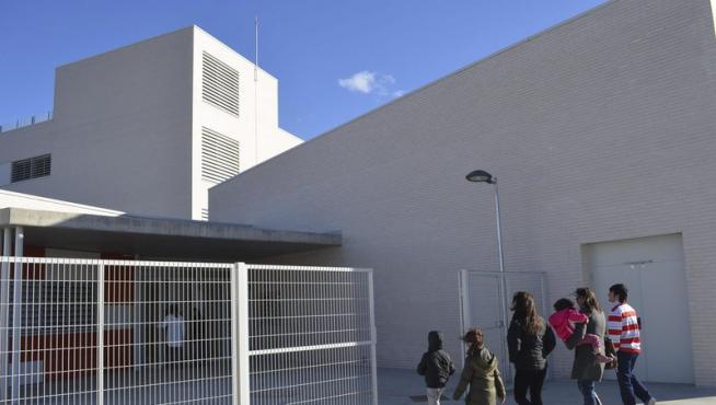 Colegio Monzón III, el único de Aragón con jornada continua.