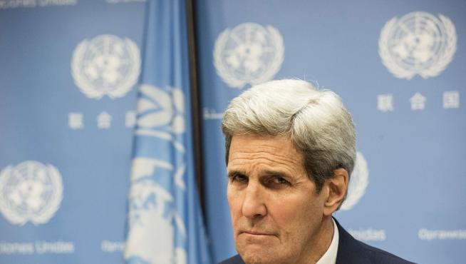 John Kerry, secretario de Estado Unidos.