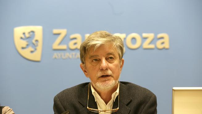 El alcalde de Zaragoza, Pedro Santisteve.