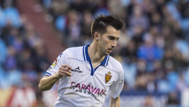 Manu Lanzarote, el pasado domingo en su debut como zaragocista ante el Leganés.