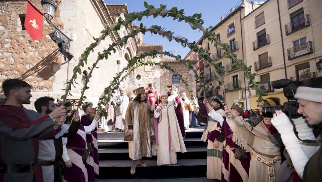 La escena de la boda de Isabel con Pedro de Azagra es una de las imprescindibles de esta celebración.