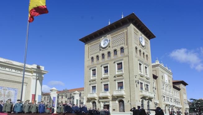 El general Luis Lanchares toma posesión de la dirección de la Academia General Militar