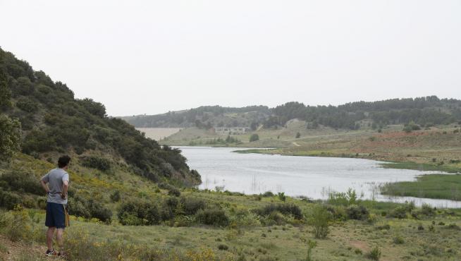 El pantano de Lechago necesita el bombeo de agua del Jiloca.