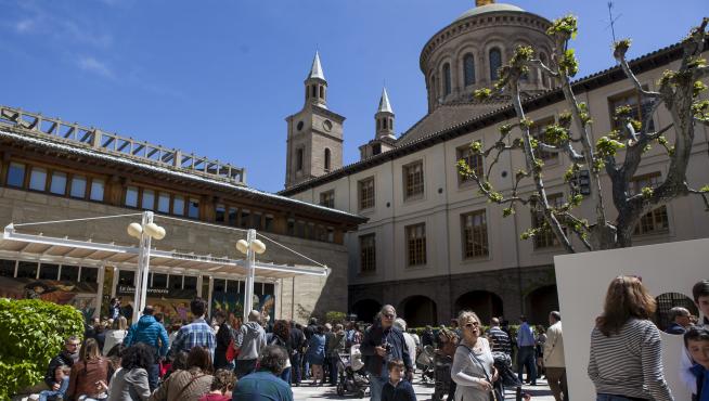 Edificio Pignatelli, este 23 de abril.