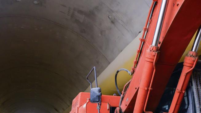 Túnel en construcción
