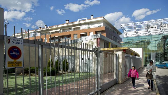 La escuela infantil municipal de Margarita en Calatayud, ayer.