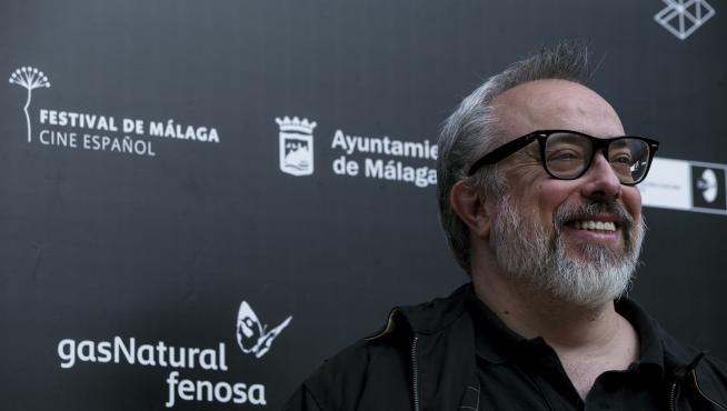 El director de cine Álex de la Iglesia en el Festival de Cine de Málaga.
