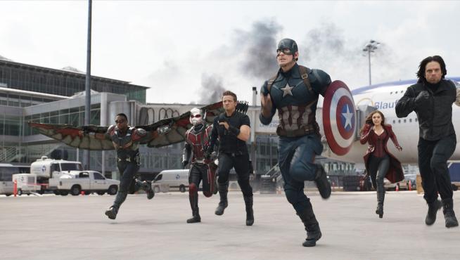 'Imagen de la película Capitán América. Civil War'.
