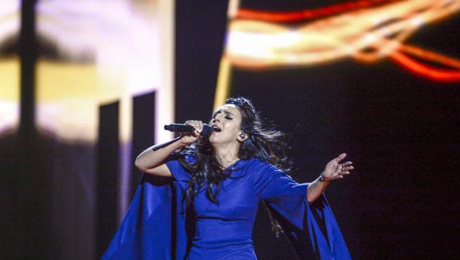 Jamala, la cantante de Ucrania, la gran triunfadora de Eurovision 2016.